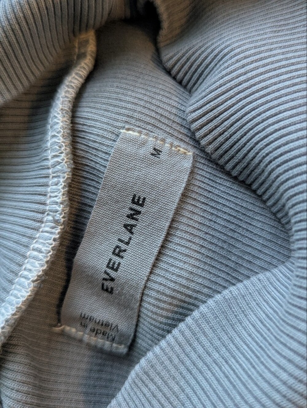 Everlane The Ribbed Mock Neck Tank - Picture 3 of 6